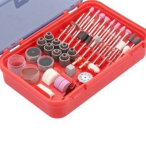 Šlifavimo antgalių rinkinys mini šlifuokliui 157 vnt. YT-34670 YATO