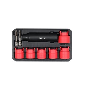 Valymo šepetėlių rinkinys YT-25385 YATO