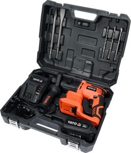 Gręžtuvas-kaltuvas SDS-PLUS 18V 3Ah YT-82770 YATO SYS18V