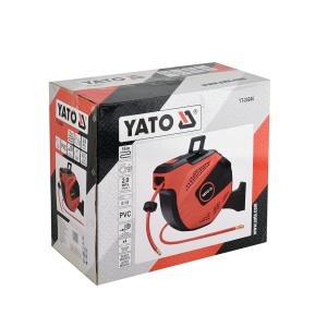 Žarna pneumatinė ritėje 15 m 12.5  mm 2.0 MPa YT-24246 YATO