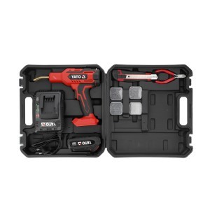 Suvirinimo aparatas plastikui akumuliatorinis 18V 2Ah 500C YT-824482 YATO
