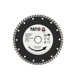 Diskas deimantinis turbo gelžbetonio, akmens pjovimui 180 mm YT-6024 YATO
