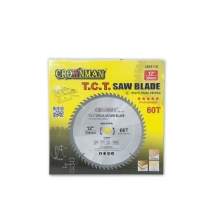 Diskas medžio pjovimo 300 mm 60 dantų PROFI 0861118 Crownman (12)