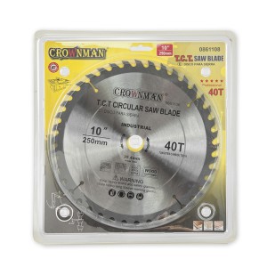 Diskas medžio pjovimo 250 mm 40 dantų PROFI 0861108 Crownman (12)