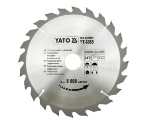 TCT WOOD BLADE 200X24X30