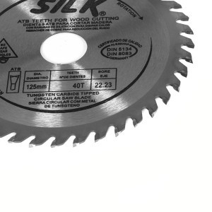Diskas medžio pjovimo 125 mm 40 dantų YM603 HR16349