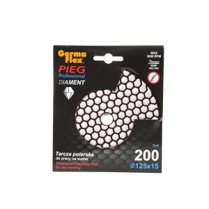 Diskas akmens šlifavimui 125x15 mm  P200 PIG00011 GermaFlex (1)