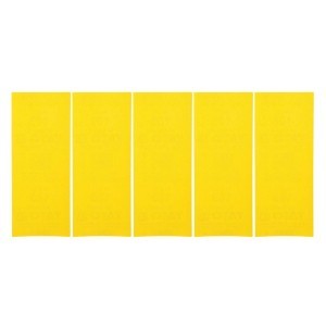 Popierius šlifavimo D 115*280 mm P120 5 vnt. geltonas YT-8374 YATO išp. nk