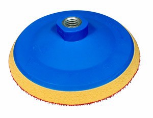 RUBBER DISC FOR ANGLE GRINDER W/ VELCRO