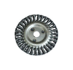 Šepetys šlifavimo diskinis suktos vielos su skyle 100 mm 0891201 Crownman (1)