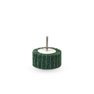Diskelis šlifavimo lapelių metalui su ašele 60x30x6 mm P120 AV M GermaFlex
