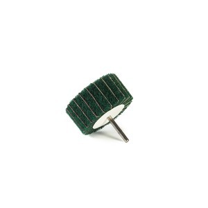 Diskelis šlifavimo lapelių metalui su ašele 60x30x6 mm P120 AV M GermaFlex