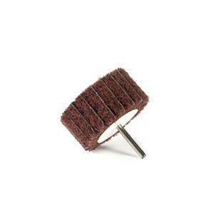 Diskelis šlifavimo lapelių metalui su ašele 80x40x6 mm  P80 AV C GermaFlex