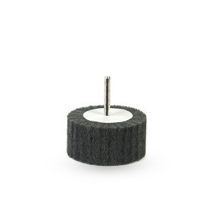 Diskelis šlifavimo lapelių metalui su ašele 80x40x6 mm P320 V VF GermaFlex