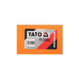 Šlifavimo kempinė deimantinė 90x60x30 mm P100 oranžinė YT-76103 YATO