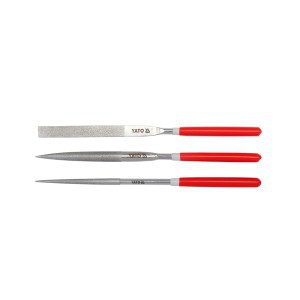 3PCS DIAMOND NEEDLE FILE SET 5x180x70MM