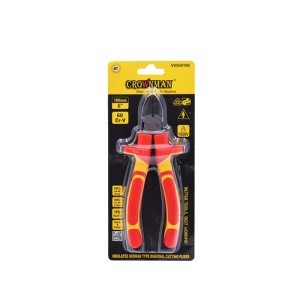 Replės šoninio kirpimo vokiško tipo 150 mm VDE V0504196 Crownman (6)