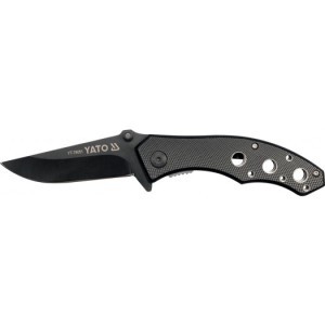 FOLDING KNIFE WITH BLACK BLADE