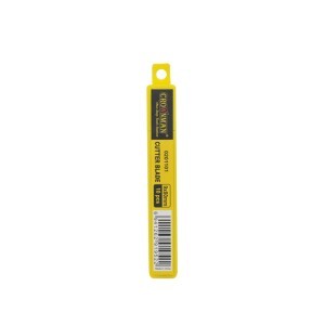 Ašmenys peiliukui nulaužiami 9x80 mm 10 vnt. 0201101 Crownman