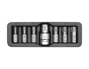 Antgaliai atsuktuvui TORX 7 vnt. L-30 T25-T55 YT-0410  YATO