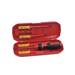 Atsuktuvai izoliuoti 1000V 8 vnt. 0607218 Crownman