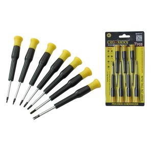 Atsuktuvai preciziniai 7 vnt. 0610117 Crownman (25) canc