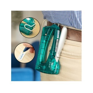 Susegėjas kabėms Z2-53-13T 4-8 mm perm, žalias 1728 TACWISE