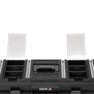 Dėžė įrankiams su ratukais plastikinė 793x385x322 mm YT-09185 YATO