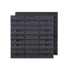 Dėžutės smulkioms detalėms 24 vnt su tvirtinimo sistema ant sienos Kistenberg