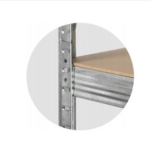 Lentyna sandėliavimui 180x90x30 cm 5 lentynos max po 175 kg GWI5870