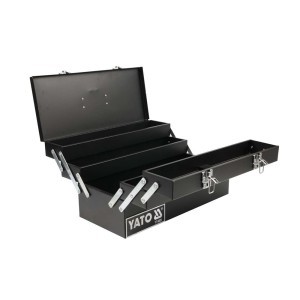 Dėžė įrankiams metalinė 460*200*225 mm YT-0885 YATO