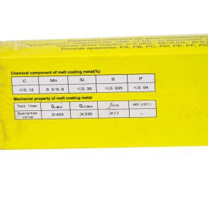 Elektrodai suvirinimo plienui 2,5x300 mm 2,5 kg rožiniai AWS E6013 GEKO G74200