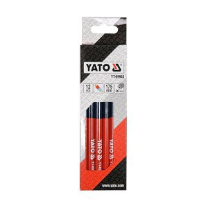 Pieštukai dvispalviai mėlyna/raudona 12 vnt. YT-69940 YATO