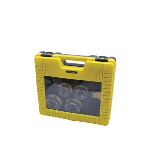 Sriegpjovių rankinių rinkinys su terkšle 4 vnt. 1/2" 3/4" 1" 1558824 Crownman(1)