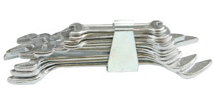 DOUBLE OPEN END SPANNER SET 6-32MM 12PCS