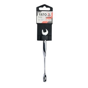 Raktas plokščias-kilpinis su terkšle persuktas  8 mm YT-01870 YATO