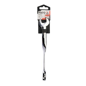 Raktas plokščias-kilpinis su terkšle persuktas 17 mm YT-01879 YATO