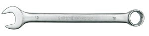 Raktas plokščias-kilpinis 16 mm CR-V SATIN 51681 Indija knt