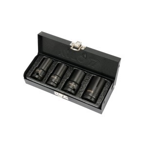 Galvučių rinkinys smūginės 1/2" 17/18.5/21.5/26 mm 4 vnt. YT-06030 YATO