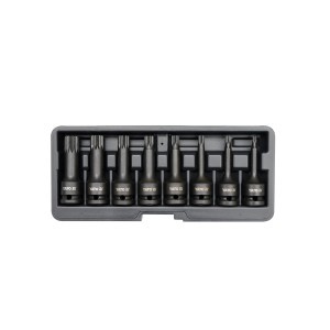 Galvučių rinkinys kalamos 8 vnt. 1/2" SPLINE M5-M18 YT-1069 YATO