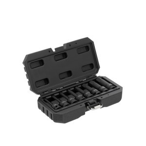 Galvučių rinkinys kalamos 8 vnt. 1/2" HEX 6-19 mm YT-1066 YATO