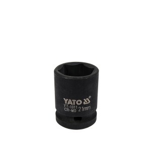 Galvutė šešiakampė smūginė 1/2" 21 mm YT-1011 YATO