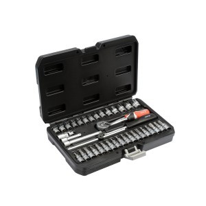 Galvučių rinkinys 1/4" 38 vnt. plast. dėžutė Cr-V S2 72T YT-14471 YATO