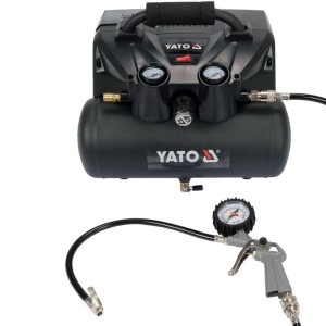 Kompresorius akumuliatorinis 18Vx2 2x3Ah 98 l/min 6L 1YT-23241 YATO SYS18V