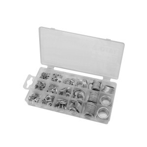 Poveržlių rinkinys 450 vnt. aliumininės YT-068652 YATO