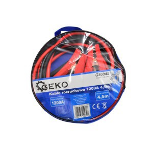 Laidai užvedimo 1200 A 4.5 m GEKO G80045