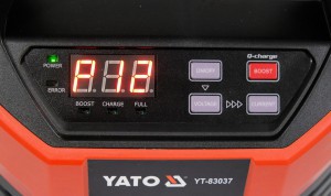Pakrovėjas auto akumuliatoriui 12V/2/6/10/15/20A BOOST YT-83037 YATO