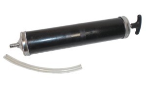 Švirkštas tepalui su žarna plastikinis 450 ml 3515.10 Savex =6538011