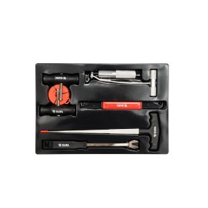 Rinkinys automobilių priekinio stiklo išėmimui 7 vnt. YT-0845 YATO