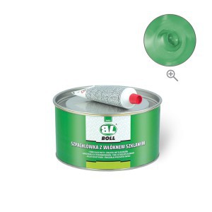 Glaistas su stiklo pluoštu automobiliams 1 kg žalias BOLL 0020082